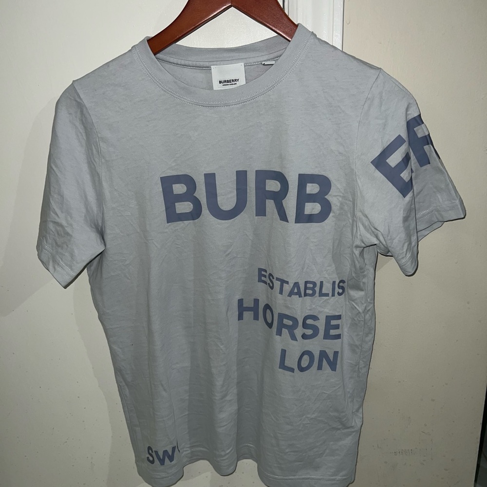 Burberry Kids Horseferry Logo Cotton T-Shirt